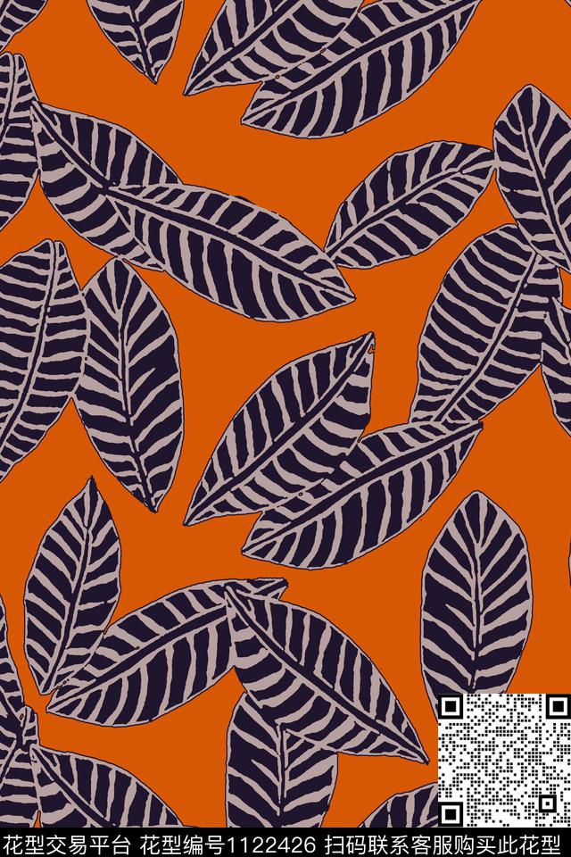 热带华亿平台时尚女装传统印花华亿平台下载（图片编号: 1122426） - 瓦栏（Walan）