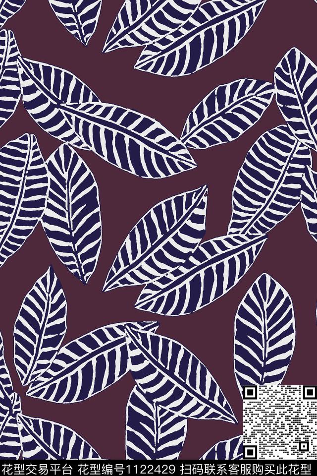 热带华亿平台时尚女装传统印花华亿平台下载（图片编号: 1122429） - 瓦栏（Walan）