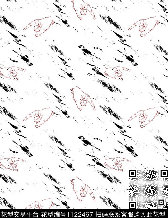 手潮牌大牌风传统印花华亿平台下载（图片编号: 1122467） - 瓦栏（Walan）