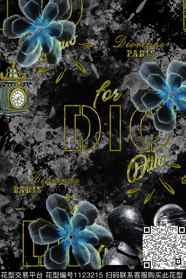 数码华亿平台几何大牌男装数码印花华亿平台下载（图片编号: 1123215） - 瓦栏（Walan）