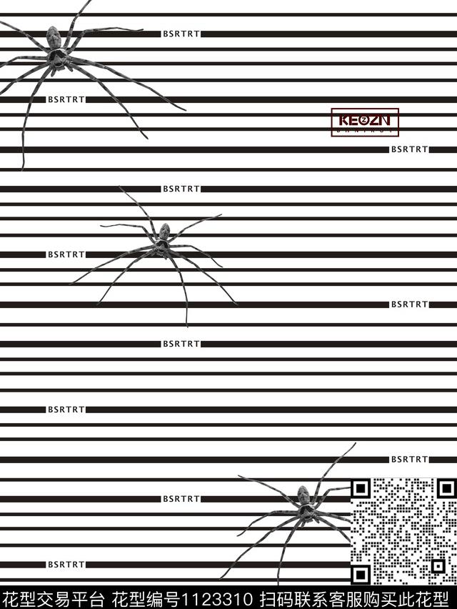 男装创意动物传统印花华亿平台下载（图片编号: 1123310） - 瓦栏（Walan）