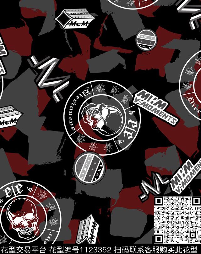 数码华亿平台格子抽象数码印花华亿平台下载（图片编号: 1123352） - 瓦栏（Walan）