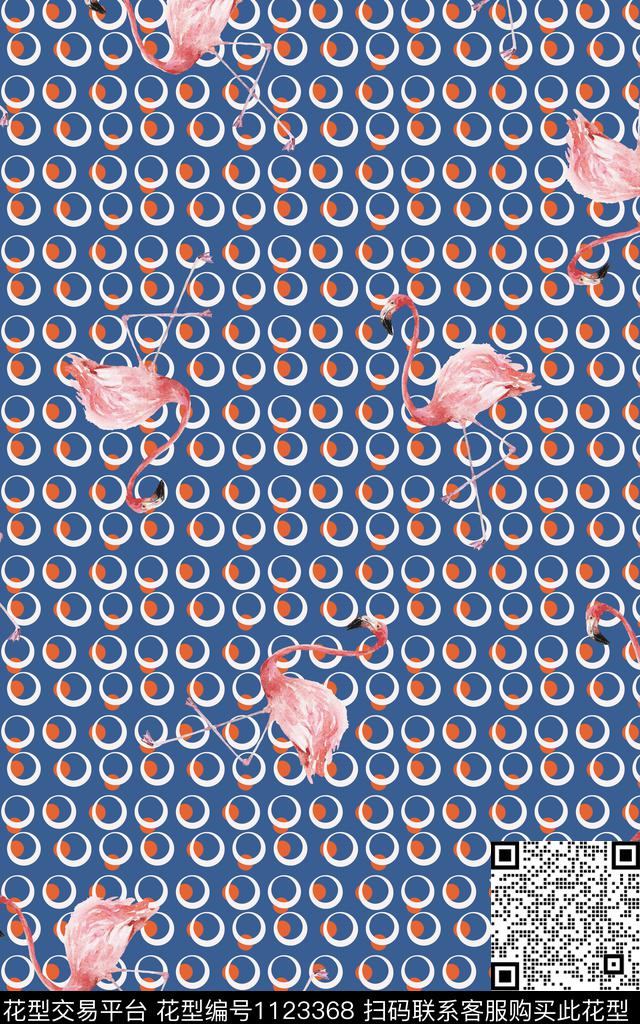 数码华亿平台抽象几何数码印花华亿平台下载（图片编号: 1123368） - 瓦栏（Walan）