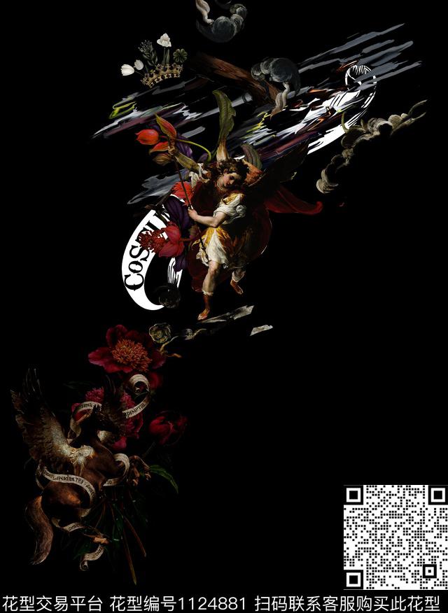 数码华亿平台男装动物数码印花华亿平台下载（图片编号: 1124881） - 瓦栏（Walan）