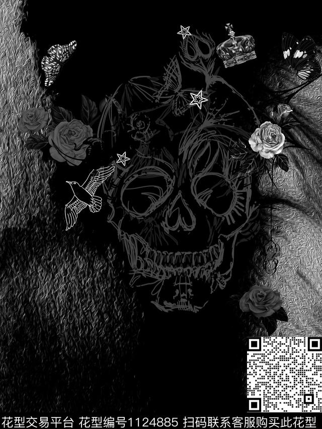 数码华亿平台男装动物数码印花华亿平台下载（图片编号: 1124885） - 瓦栏（Walan）