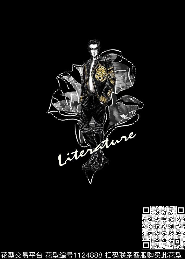 数码华亿平台男装动物数码印花华亿平台下载（图片编号: 1124888） - 瓦栏（Walan）