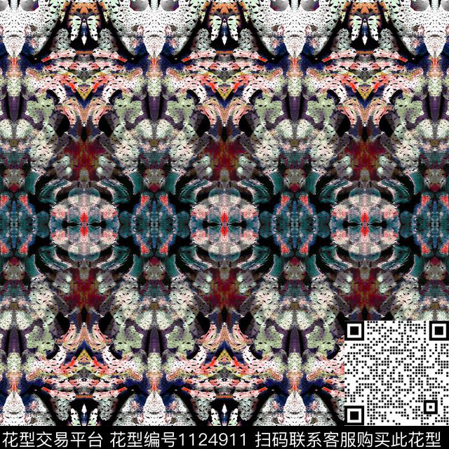 床品手绘花卉数码华亿平台数码印花华亿平台下载（图片编号: 1124911） - 瓦栏（Walan）