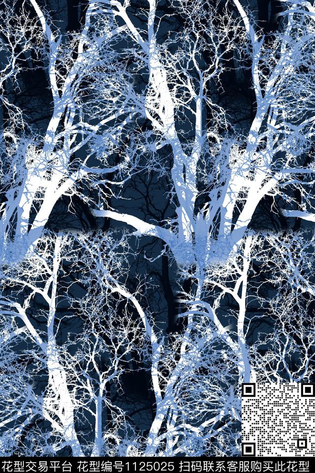 男装抽象纹理传统印花华亿平台下载（图片编号: 1125025） - 瓦栏（Walan）