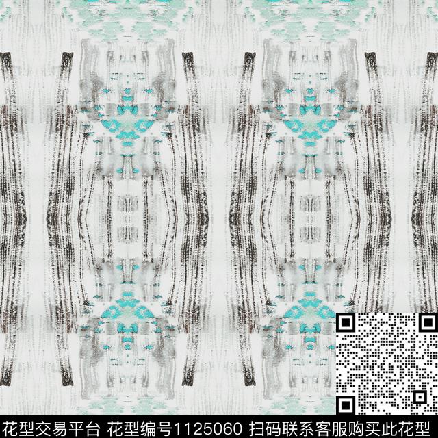 数码华亿平台几何抽象数码印花华亿平台下载（图片编号: 1125060） - 瓦栏（Walan）