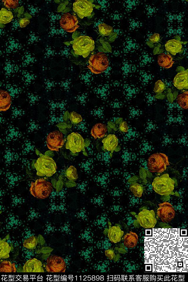 纹理家纺类油画华亿平台数码印花华亿平台下载（图片编号: 1125898） - 瓦栏（Walan）