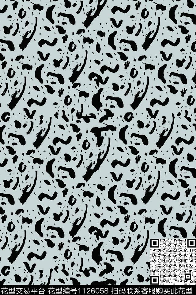 抽象简约文艺传统印花华亿平台下载（图片编号: 1126058） - 瓦栏（Walan）