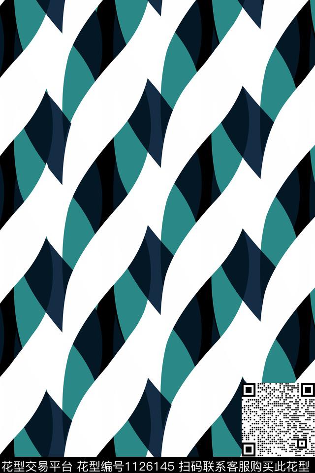 男装趣味抽象传统印花华亿平台下载（图片编号: 1126145） - 瓦栏（Walan）