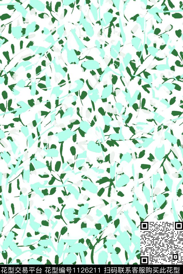 棉麻花卉文艺数码印花华亿平台下载（图片编号: 1126211） - 瓦栏（Walan）