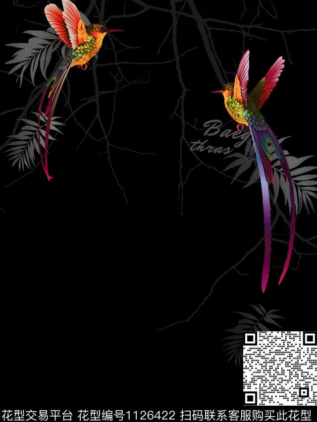 数码华亿平台动物花卉数码印花华亿平台下载（图片编号: 1126422） - 瓦栏（Walan）