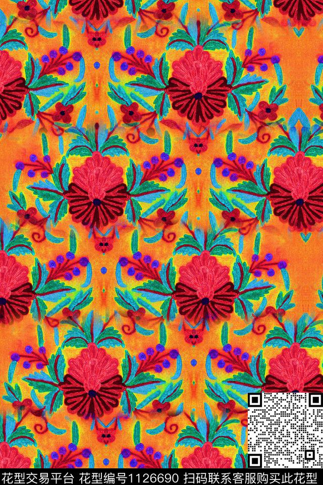 肌理数码华亿平台深圳数码印花华亿平台下载（图片编号: 1126690） - 瓦栏（Walan）