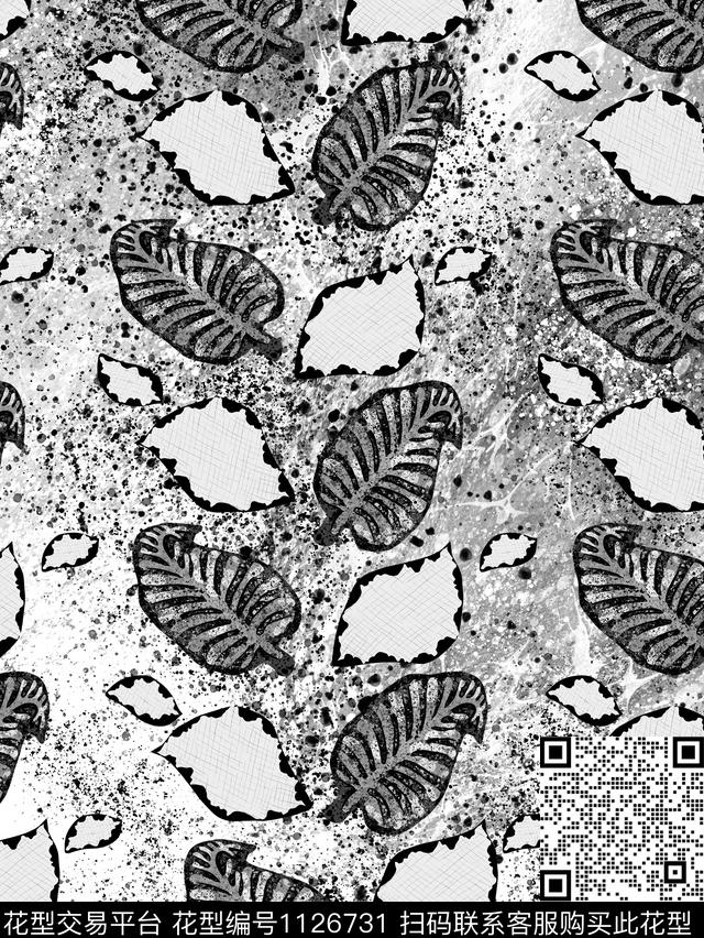 肌理动物纹动物传统印花华亿平台下载（图片编号: 1126731） - 瓦栏（Walan）