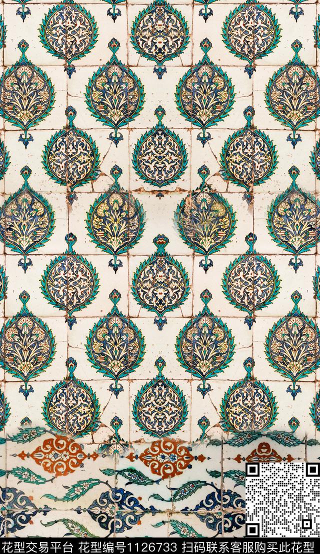 数码华亿平台民族风深圳数码印花华亿平台下载（图片编号: 1126733） - 瓦栏（Walan）