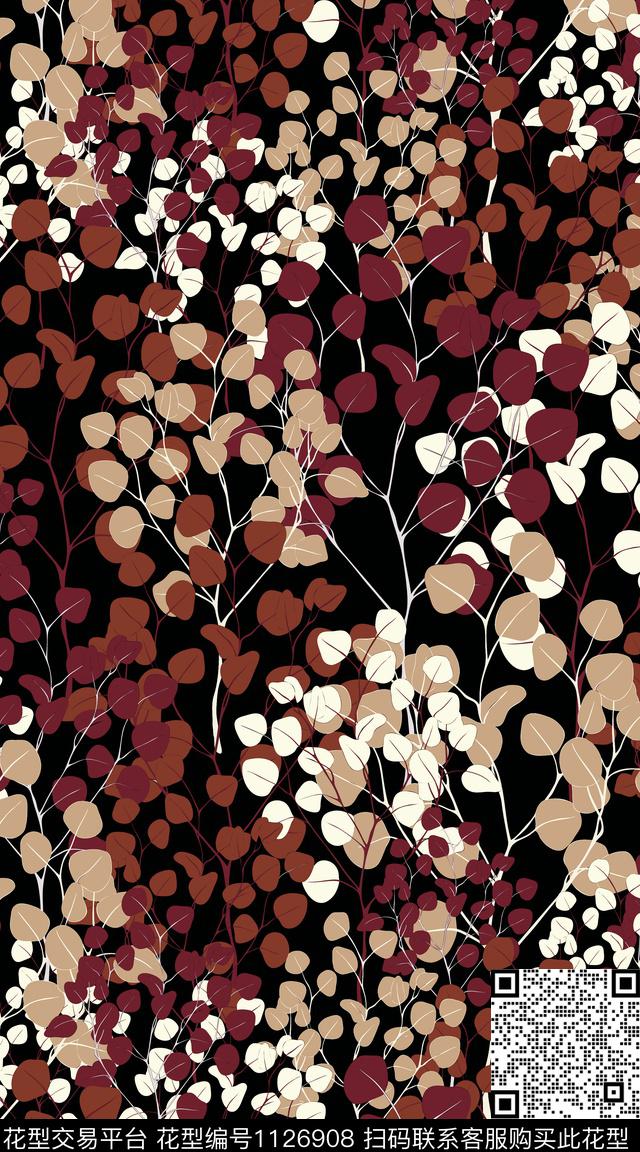 花卉数码华亿平台民族风传统印花华亿平台下载（图片编号: 1126908） - 瓦栏（Walan）