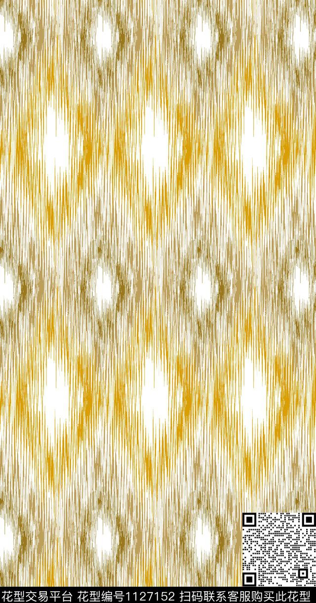 菱形几何对称花数码印花华亿平台下载（图片编号: 1127152） - 瓦栏（Walan）