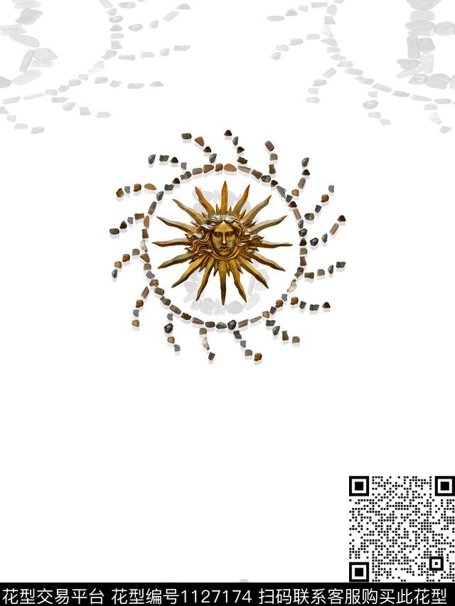 数码华亿平台抽象男装数码印花华亿平台下载（图片编号: 1127174） - 瓦栏（Walan）