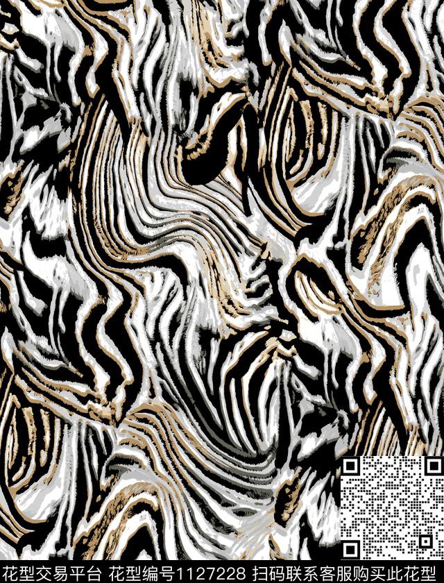 豹纹传统华亿平台大牌风传统印花华亿平台下载（图片编号: 1127228） - 瓦栏（Walan）