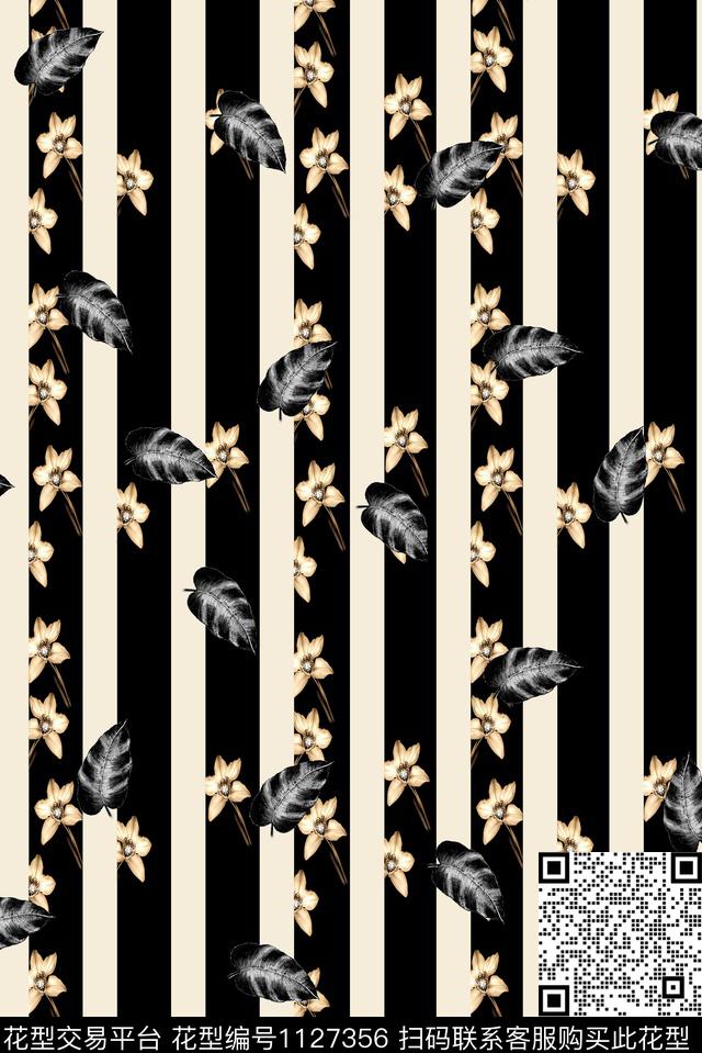 男装条纹休闲风数码印花华亿平台下载（图片编号: 1127356） - 瓦栏（Walan）