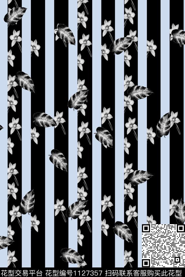 男装条纹休闲风数码印花华亿平台下载（图片编号: 1127357） - 瓦栏（Walan）