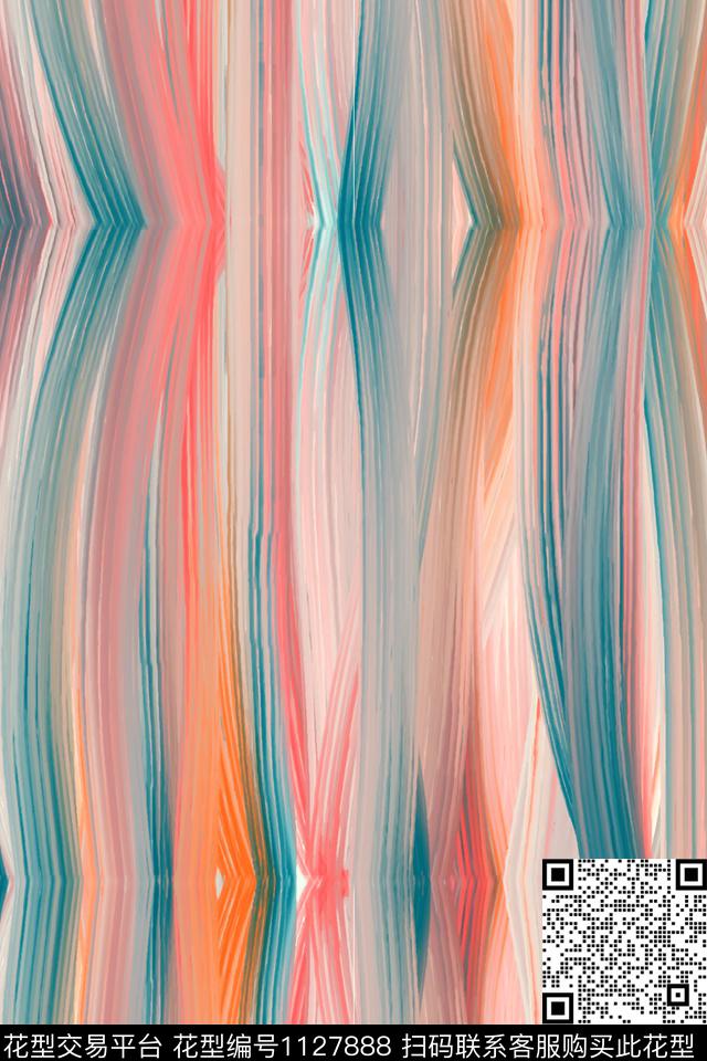 几何数码华亿平台抽象数码印花华亿平台下载（图片编号: 1127888） - 瓦栏（Walan）