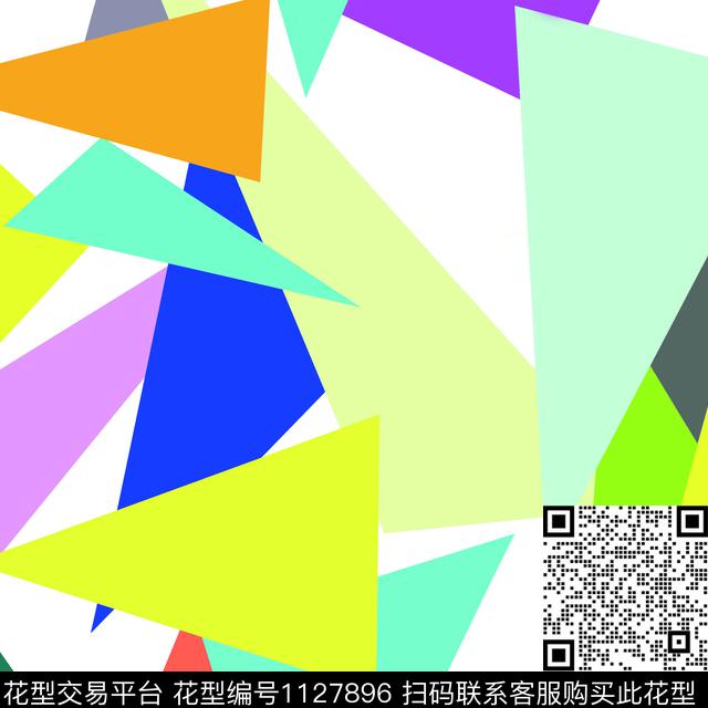 几何墙纸三角形数码印花华亿平台下载（图片编号: 1127896） - 瓦栏（Walan）