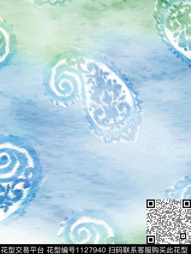 佩斯利大牌风流行趋势传统印花华亿平台下载（图片编号: 1127940） - 瓦栏（Walan）