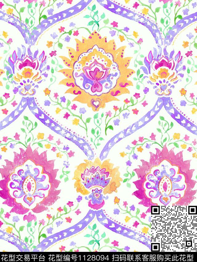 标签1标签2标签3传统印花华亿平台下载（图片编号: 1128094） - 瓦栏（Walan）