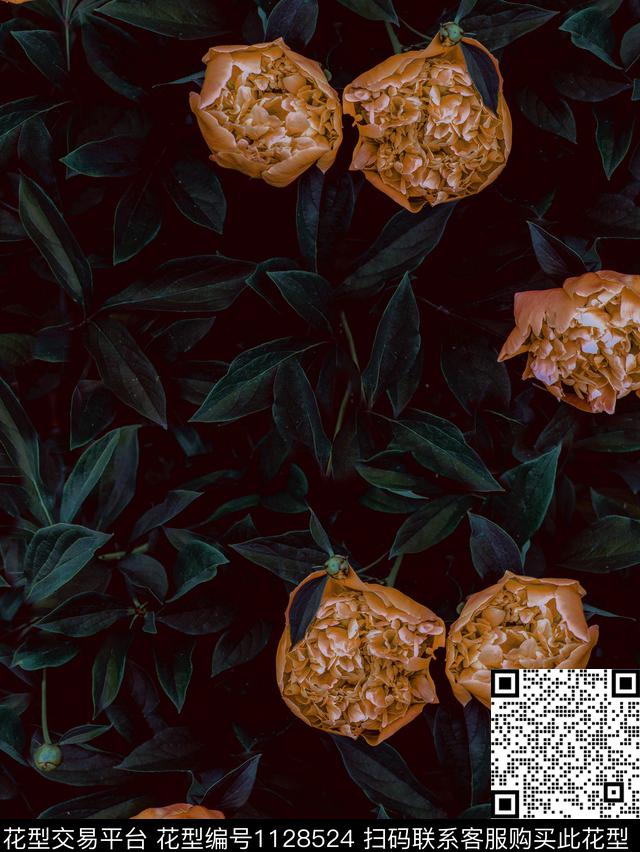 时尚花卉女装传统印花华亿平台下载（图片编号: 1128524） - 瓦栏（Walan）