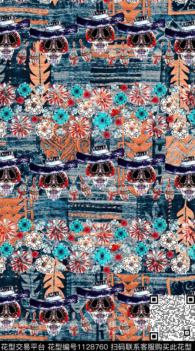 花卉数码华亿平台抽象数码印花华亿平台下载（图片编号: 1128760） - 瓦栏（Walan）