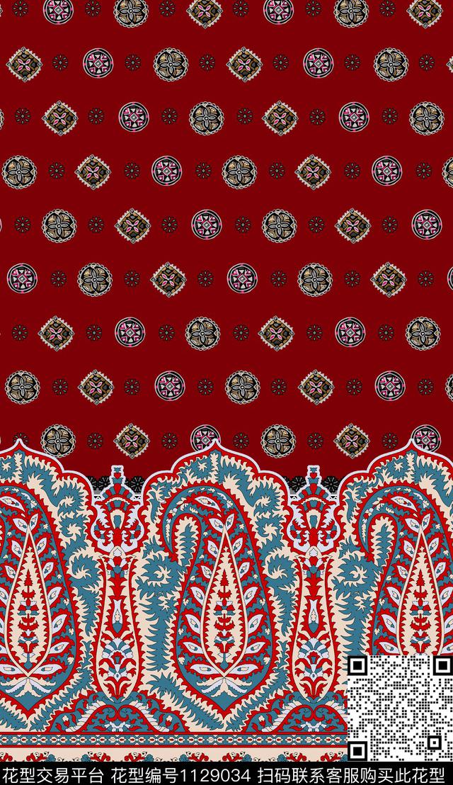 数码华亿平台中老年定位花数码印花华亿平台下载（图片编号: 1129034） - 瓦栏（Walan）