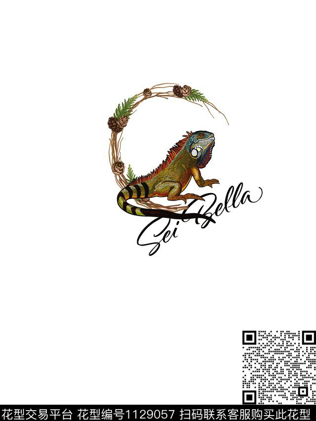 男装数码华亿平台动物数码印花华亿平台下载（图片编号: 1129057） - 瓦栏（Walan）