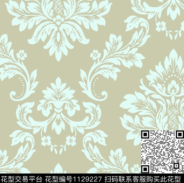欧洲奢华墙纸数码印花华亿平台下载（图片编号: 1129227） - 瓦栏（Walan）