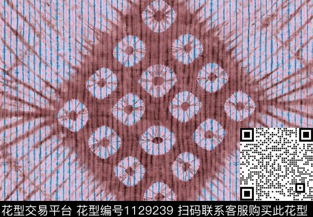 纹理抽象扎染华亿平台传统印花华亿平台下载（图片编号: 1129239） - 瓦栏（Walan）