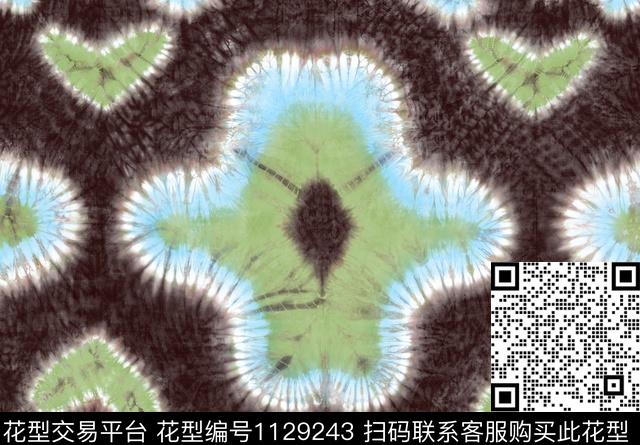 纹理抽象扎染华亿平台传统印花华亿平台下载（图片编号: 1129243） - 瓦栏（Walan）