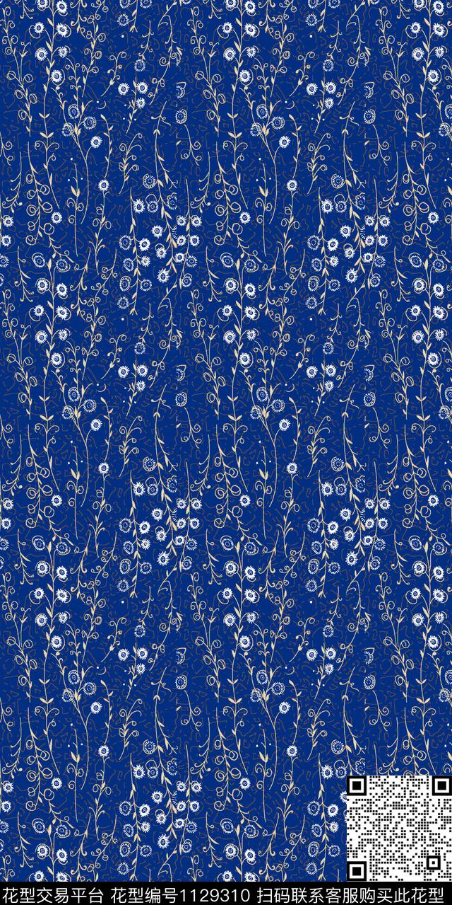 花卉数码华亿平台抽象数码印花华亿平台下载（图片编号: 1129310） - 瓦栏（Walan）