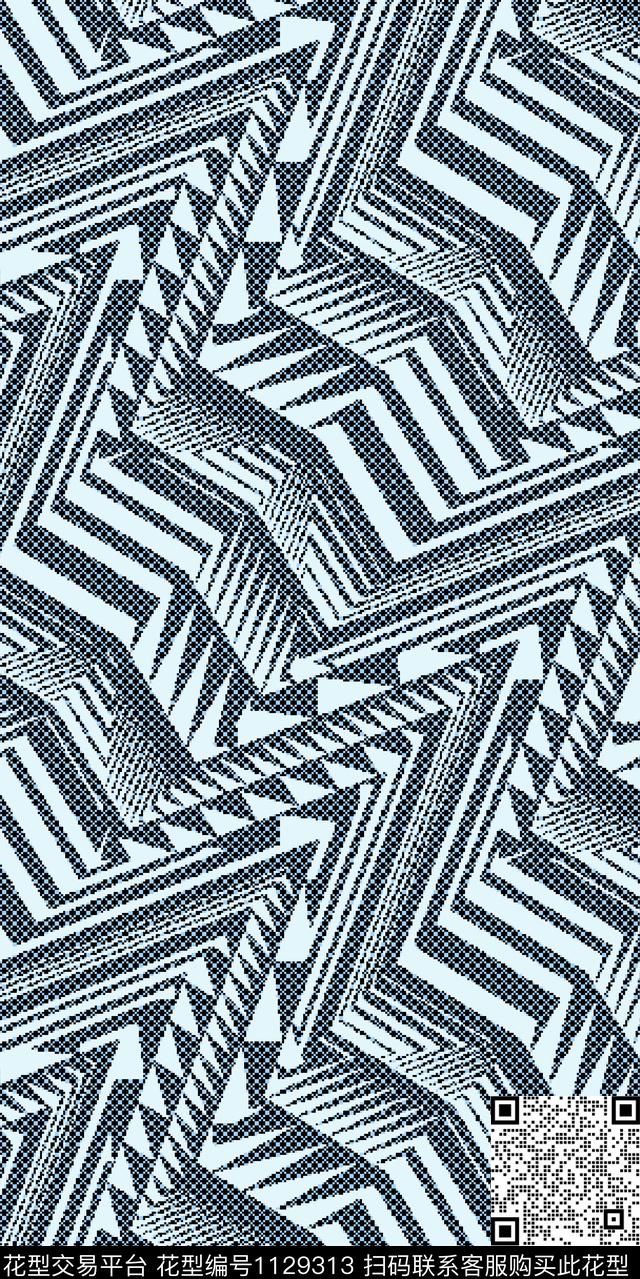 几何数码华亿平台抽象数码印花华亿平台下载（图片编号: 1129313） - 瓦栏（Walan）