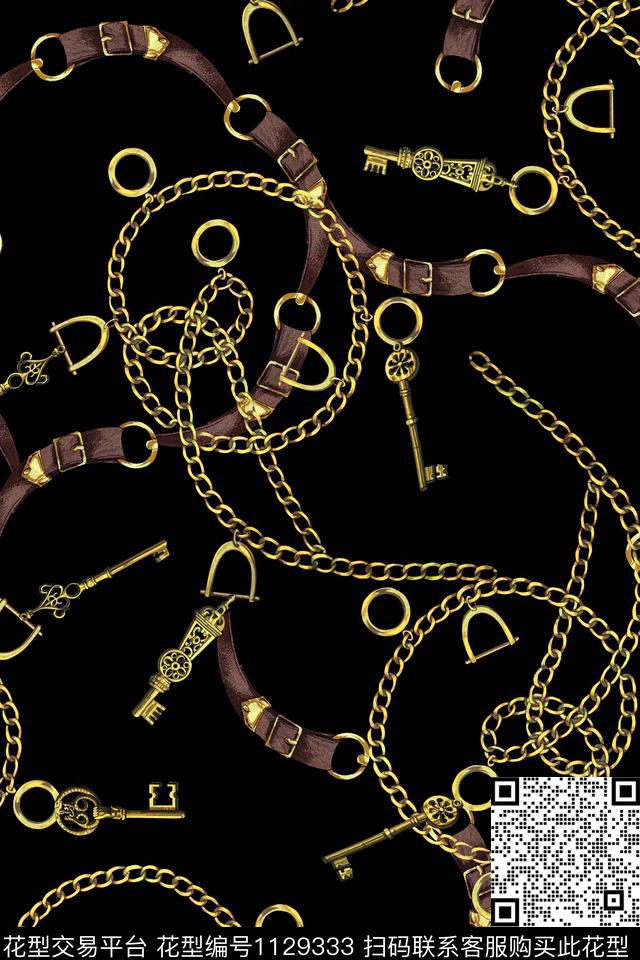 休闲皮带钥匙数码印花华亿平台下载（图片编号: 1129333） - 瓦栏（Walan）