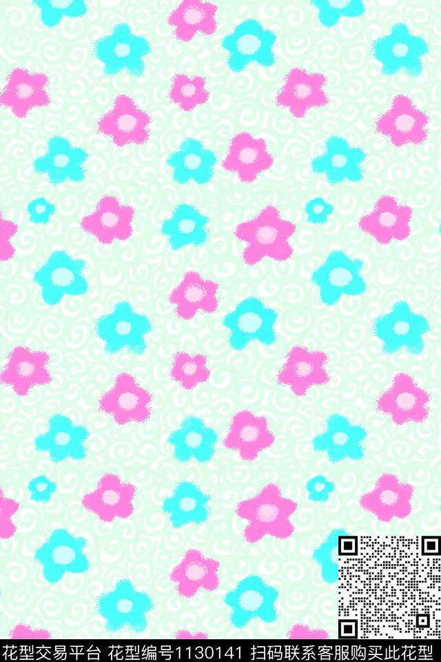 休闲可爱卡哇伊数码印花华亿平台下载（图片编号: 1130141） - 瓦栏（Walan）