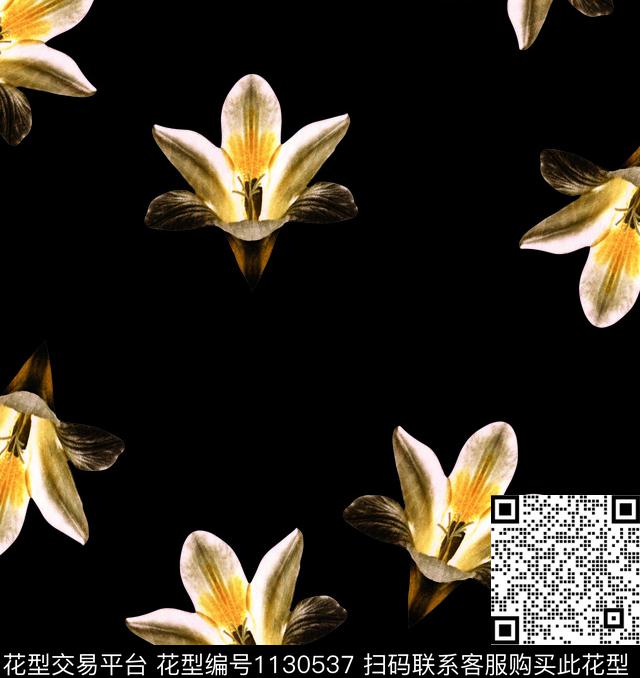 秋冬华亿平台数码华亿平台花卉数码印花华亿平台下载（图片编号: 1130537） - 瓦栏（Walan）