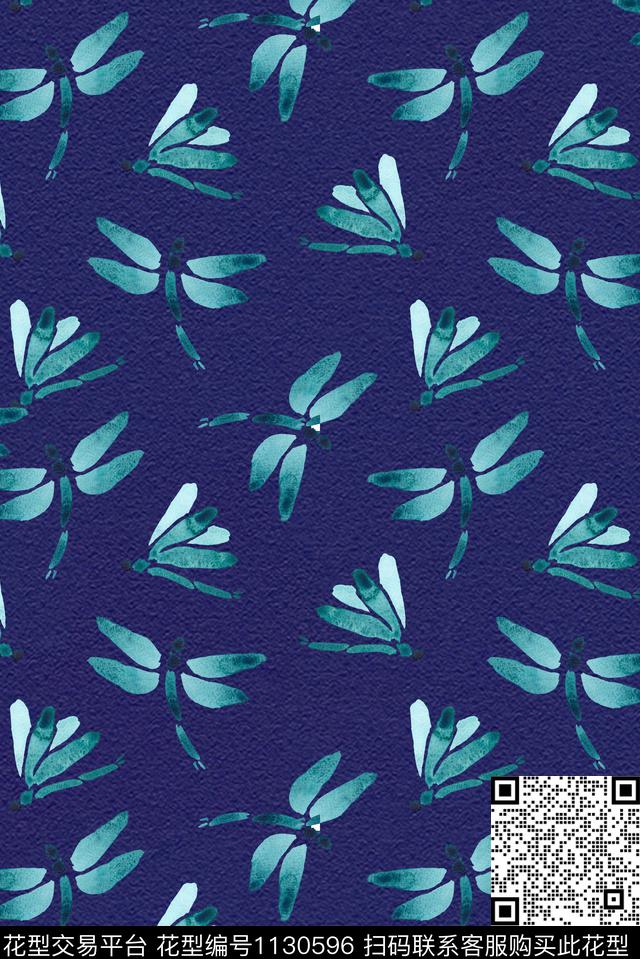 清爽数码华亿平台手绘数码印花华亿平台下载（图片编号: 1130596） - 瓦栏（Walan）