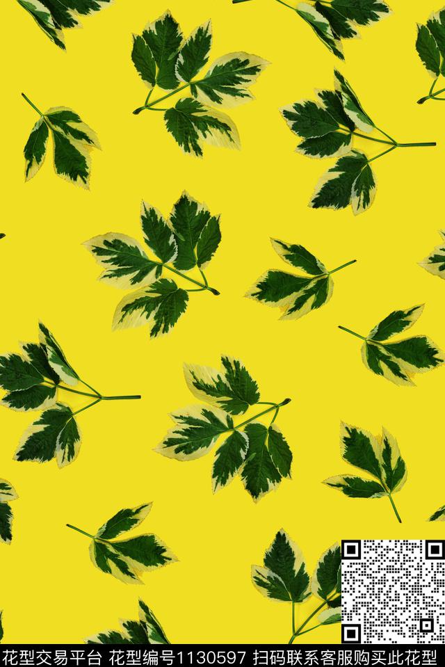 清爽数码华亿平台手绘数码印花华亿平台下载（图片编号: 1130597） - 瓦栏（Walan）