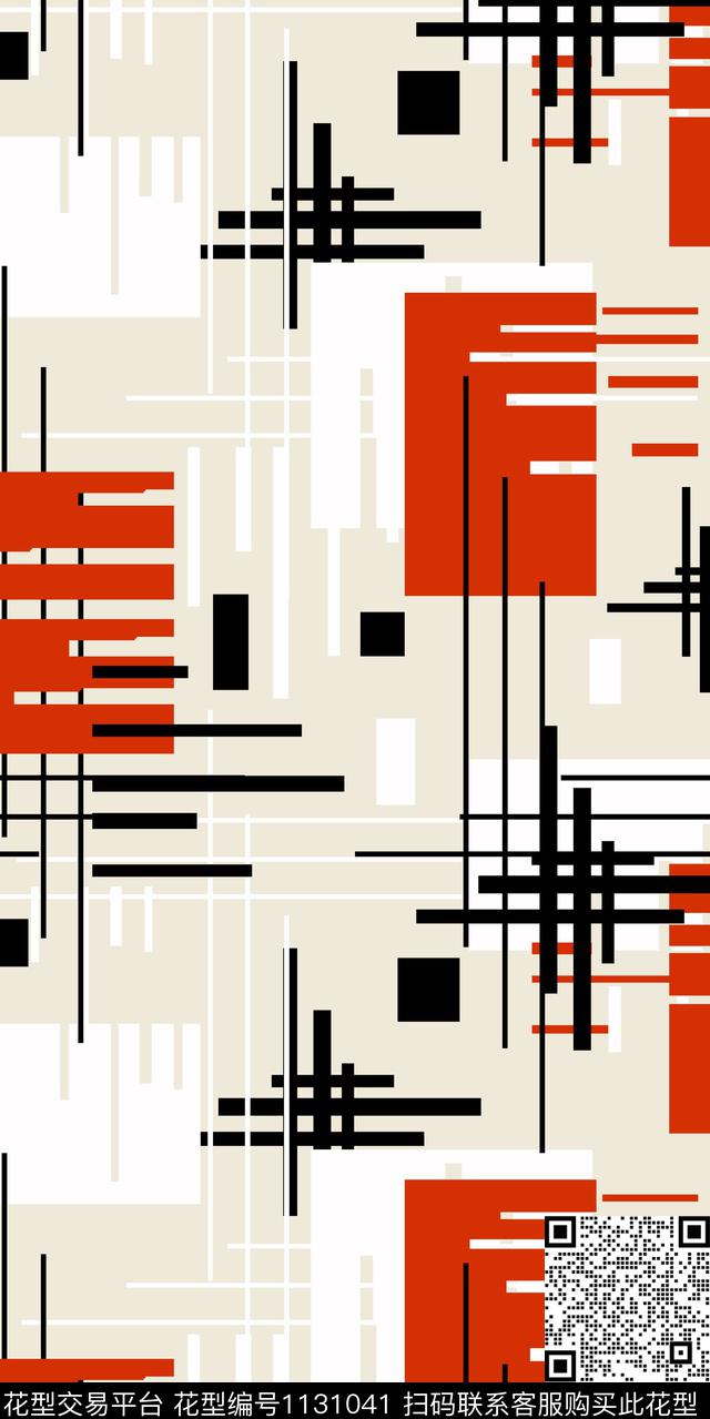数码华亿平台抽象大牌风数码印花华亿平台下载（图片编号: 1131041） - 瓦栏（Walan）