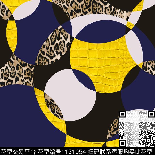 时尚豹纹数码印花华亿平台下载（图片编号: 1131054） - 瓦栏（Walan）