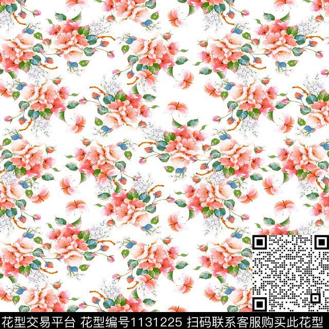 数码华亿平台女装复古数码印花华亿平台下载（图片编号: 1131225） - 瓦栏（Walan）