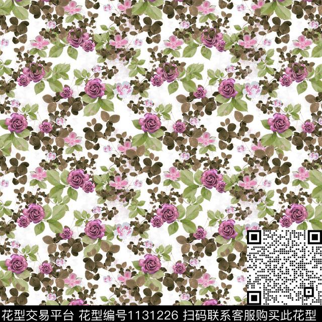 数码华亿平台女装复古数码印花华亿平台下载（图片编号: 1131226） - 瓦栏（Walan）