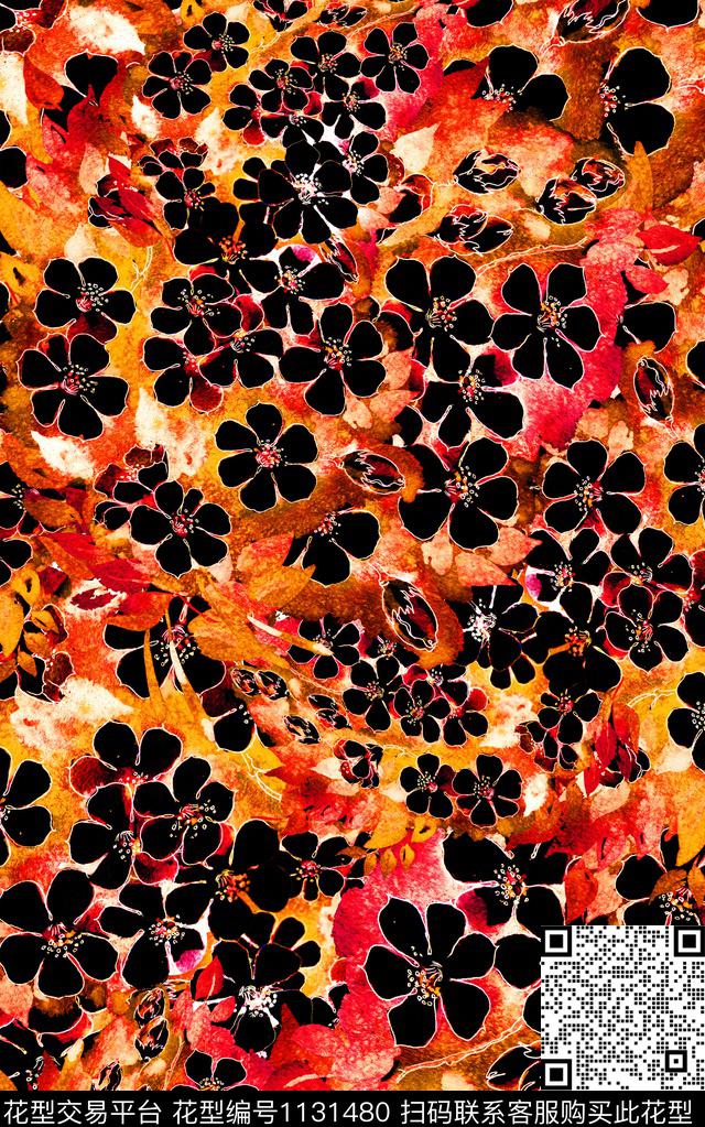 数码华亿平台花卉中老年数码印花华亿平台下载（图片编号: 1131480） - 瓦栏（Walan）